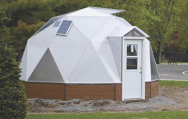 STEM grant to fund living laboratory in a geodesic growing dome